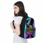 Skeleton Smoking Weed Inside A Bong Epic Cannabis Backpack