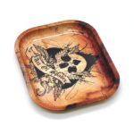 Skull Cannabis Ace Of Spades Marijuana Rolling Tray