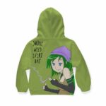 Smoke Weed Everyday Cute Stoner Girl Art Kids Hoodie