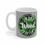 Smoke Weed Everyday Logo Awesome Ceramic Coffee Mug