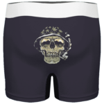 Smoking Joint Skull Marijuana Weed Amazing Dope Men's Boxer