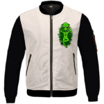 Smoking Marijuana Dope Alien Cool Art Bomber Jacket