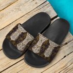 Snoop Dogg Blunts Joints & Marijuana Portrait Slide Sandals