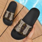 Snoop Dogg Blunts Joints & Marijuana Portrait Slide Sandals