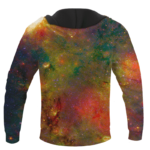 Snoop Dogg Trippy Galactic Stoned Marijuana 420 Cool Hoodie - BACK
