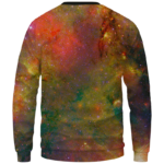 Snoop Dogg Trippy Galactic Stoned Marijuana 420 Cool Sweatshirt - Back Mockup
