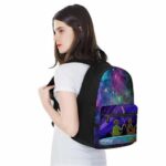 Star Gazing Shaggy and Scooby Smoking Weed Awesome Backpack