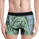 Statue Of Liberty Smoking That Good Good Awesome Men's Underwear