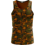 Stay True & Free Your Mind Weed Skulls 420 Marijuana Tank Top