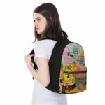 Stoned Spongebob Patrick and Squidward Dope and Fun Backpack