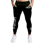 Stoner Advisory Extremely High Black 420 Marijuana Joggers