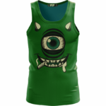 Stoner Mike Monsters Inc Dope Green Awesome Tank Top