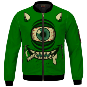 Stoner Mike Monsters Inc Dope Green Bomber Jacket