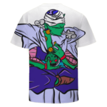 Stoner Piccolo Bong Hits Hemp Weed Pot 420 Awesome White T-shirt