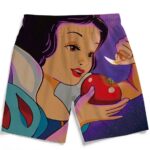 Stoner Snow White Apple Pipe Marijuana Dope Men's Boardshorts
