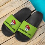 Super Mario Nintendo Wii Marijuana Parody Cool Slide Sandals