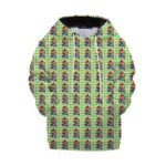 Super Mario Smoking Weed Bong Pattern Cool Kids Hoodie