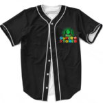 Super Stoned Mushroom Weed Marijuana Mario Baseball Jersey