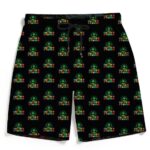 Super Stoned Mushroom Weed Marijuana Mario Cool Men's Shorts