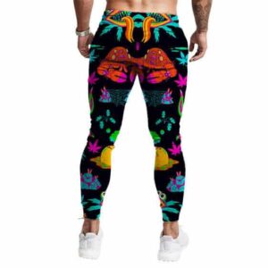 The Adventures Of Rick & Morty Trippy Monsters 420 Joggers