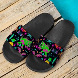 The Adventures of Rick and Morty Monsters Trippy Slide Sandals