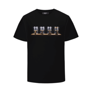 Black Top Shelf Kush Cannabis Marijuana Jar T-Shirt