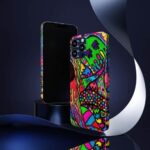 Trippy 420 Doodle Artwork Stylish Marijuana iPhone 13 Case