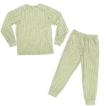 Trippy 420 Smoke Marijuana Design White Pajamas Set