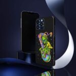 Trippy Alien Stoner Riding Bong Cool iPhone 13 Fitted Case