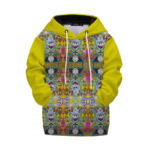 Trippy Rick & Morty Episodes Artwork 420 Weed Kids Hoodie