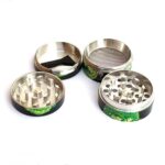 Trippy Rick & Morty Green Portal 420 Marijuana Herb Grinder