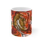 Trippy Stoner Gorilla Dab Smoke Art Awesome Coffee Mug