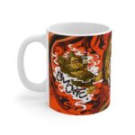 Trippy Stoner Gorilla Dab Smoke Art Awesome Coffee Mug