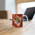 Trippy Stoner Gorilla Dab Smoke Art Awesome Coffee Mug
