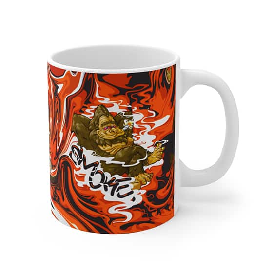 Trippy Stoner Gorilla Dab Smoke Art Awesome Coffee Mug