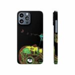 Unique Human Anatomy Smoking Weed 420 Art iPhone 13 Case