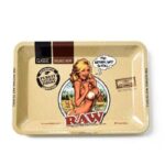 Seductive in Bikini Smoking 420 Marijuana Rolling Tray