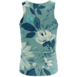 V For Vendetta Grinded Weed Cute Floral Bomb Tank Top - back