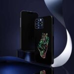 Vibrant Neon Hand Holding Weed Blunt Dope iPhone 13 Case