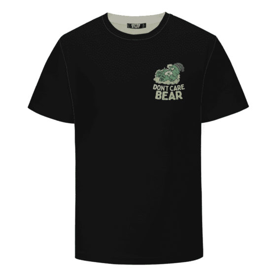 We Don't Care Bear Parody High on Marijuana 420 T-shirt