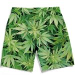 Weed Marijuana Plant Leaves Cool Wonderful Men's Boardshorts
