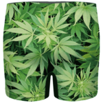Weed Marijuana Plant Leaves Cool Wonderful Men's Boxer Brief