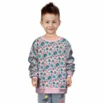 Weed & Psychedelic Stuff Cute Cartoon Pattern Kids Sweater