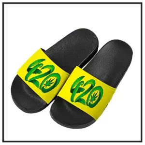 Weed Slide Sandals for Stoners