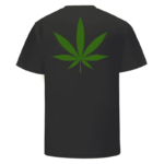 Weed THC Healthcare Dope Vector Marijuana Black T-shirt
