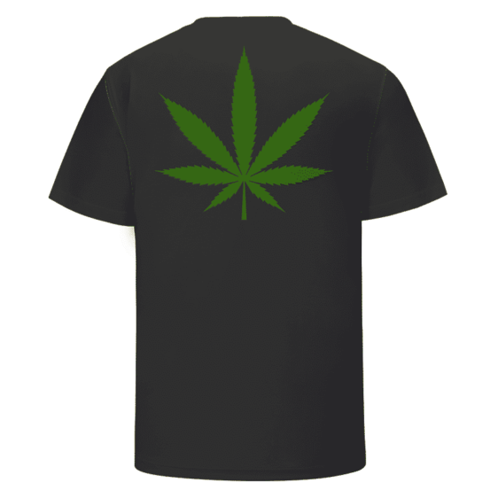 Weed THC Healthcare Dope Vector Marijuana Black T-shirt