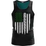 Weed US Flag Joint 420 Marijuana Dope Ganja Tank Top
