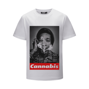 Whiz Khalifa Portrait Hits Joint Supreme Parody 420 T-Shirt