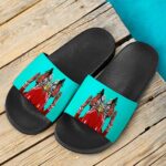 Wiz Khalifa Smokes Blunt Mirror Art Cannabis Slide Footwear