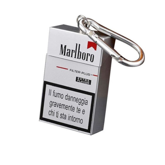Unique Marlboro Cigar Box Design Portable Mini Ashtray for Weed